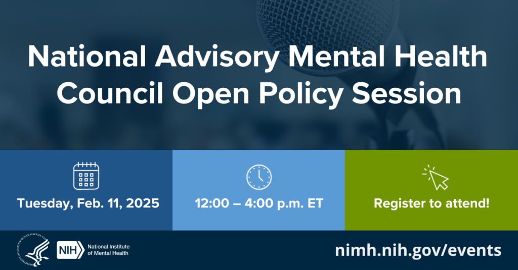 Mental Health Council Open Policy Session on February 11, 2025